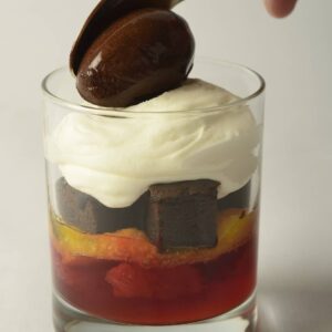 fresas con chocolate