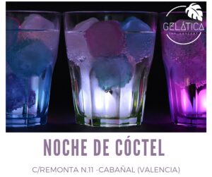 noches de coctel gelatica