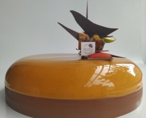 tarta helada gelatica